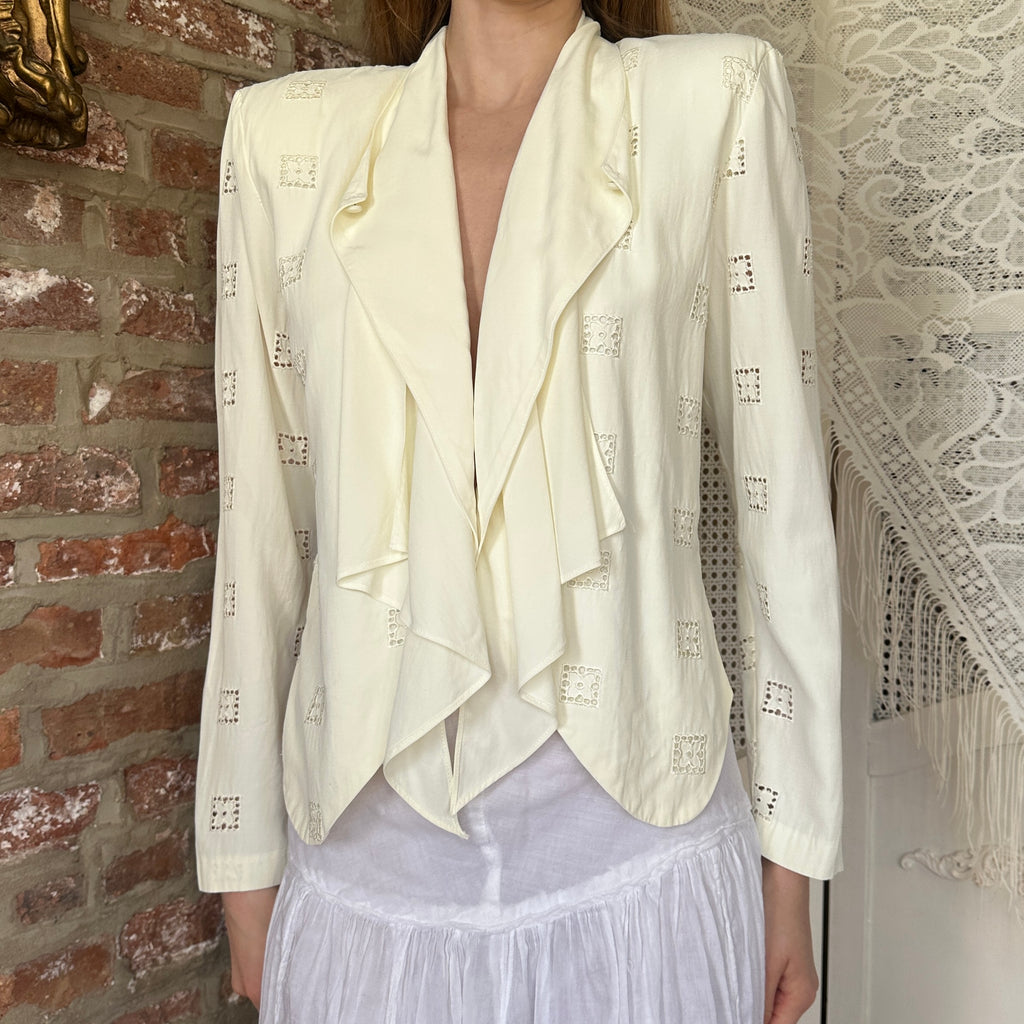 True Vintage Express Eyelet Shacket (S)