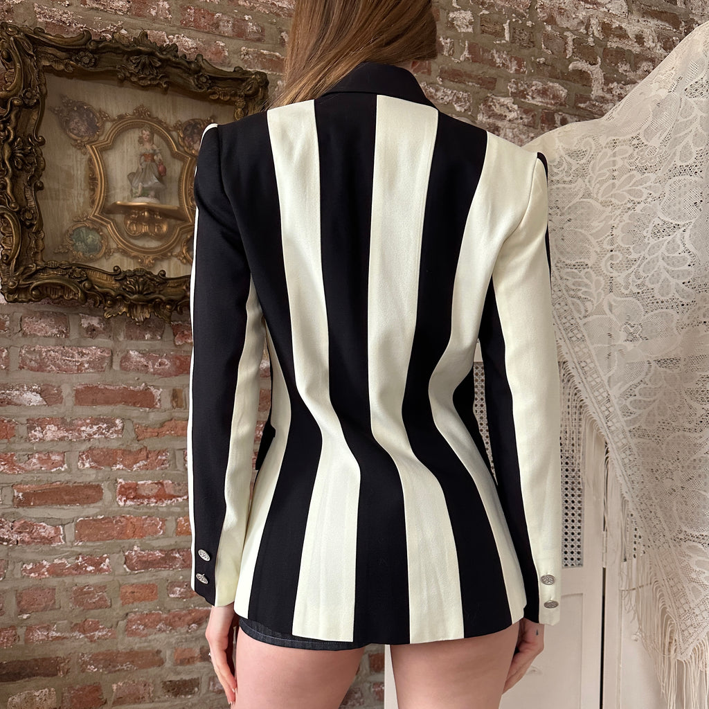 True Vintage Striped Blazer (S)