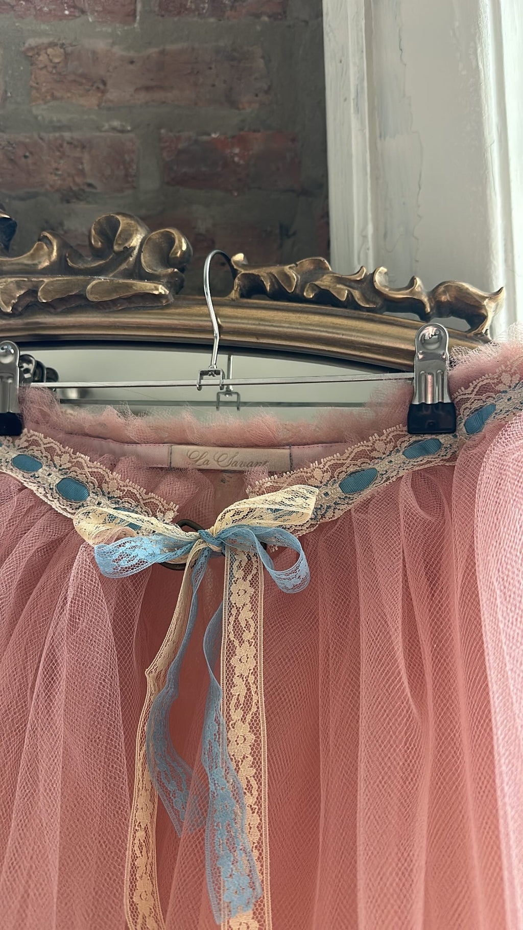The Devon Ballerina Petticoat Style Midi Skirt (M)