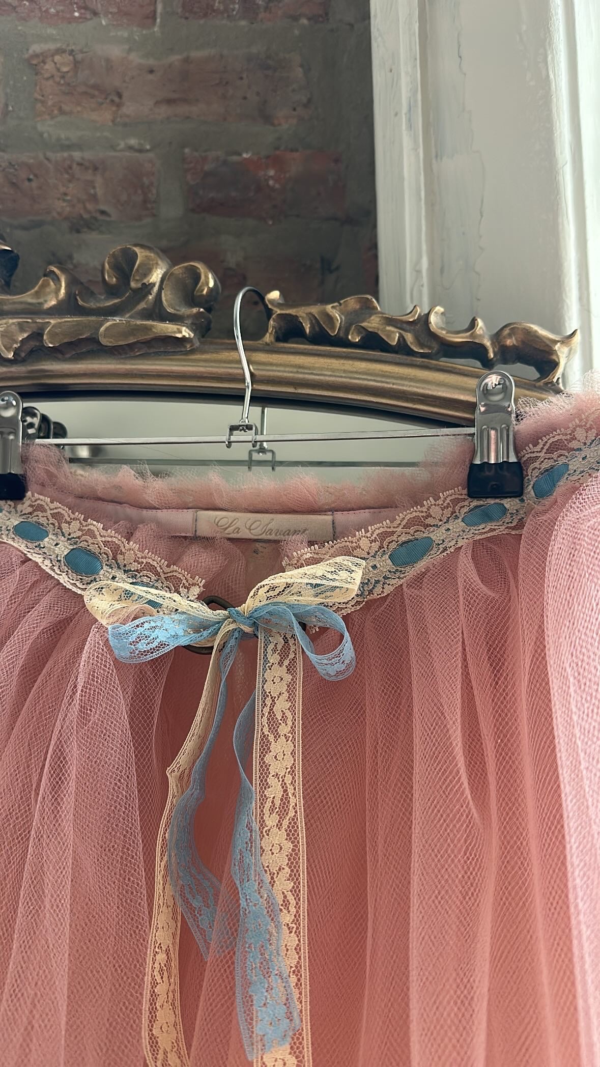 The Devon Ballerina Petticoat Style Midi Skirt (M)