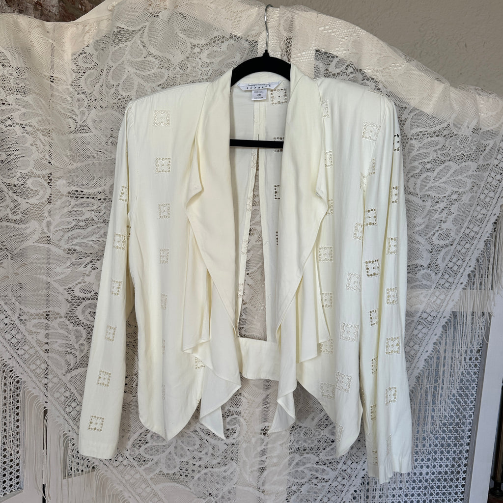 True Vintage Express Eyelet Shacket (S)