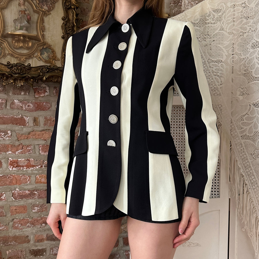 True Vintage Striped Blazer (S)