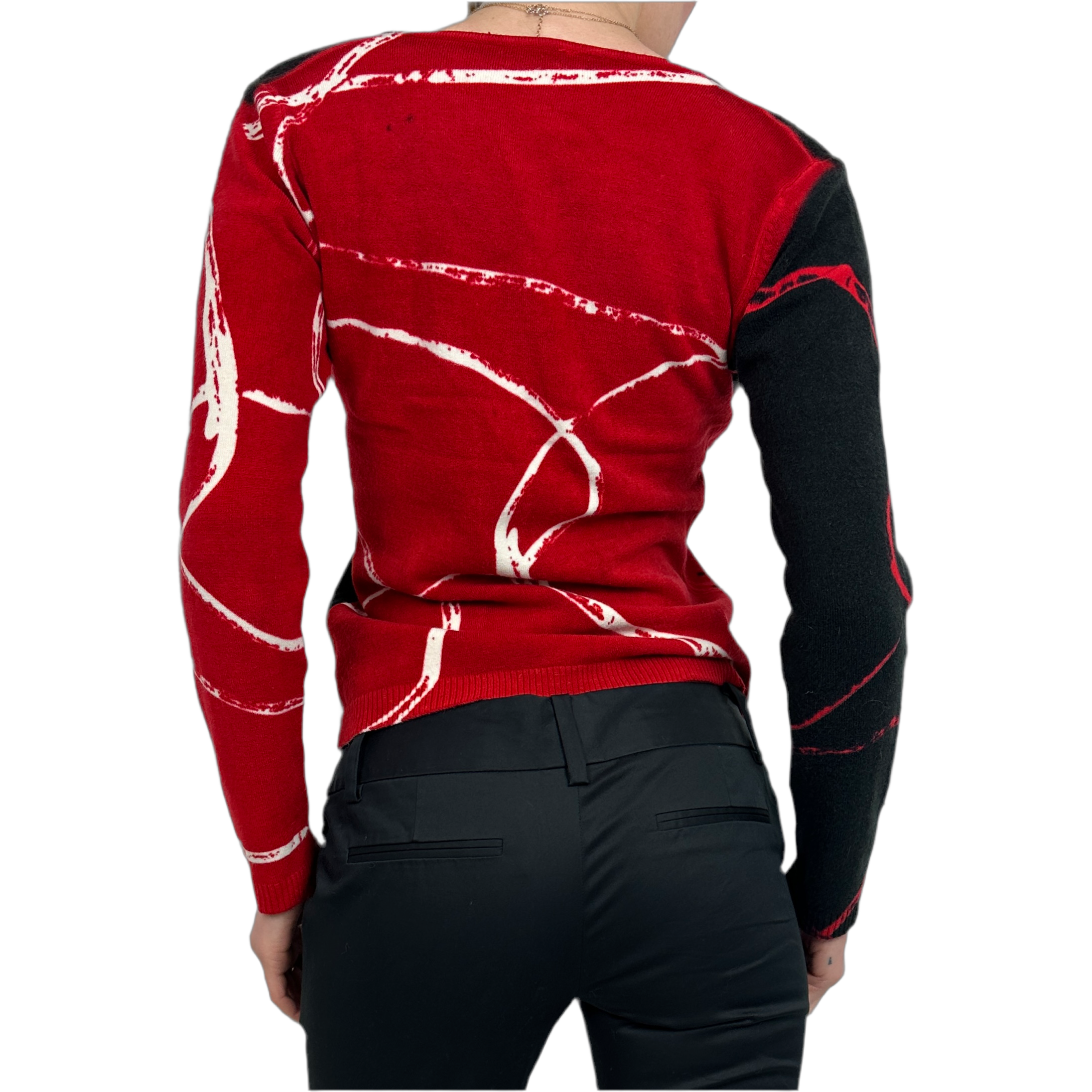 Custo Barcelona Graphic Print Sweater (S)