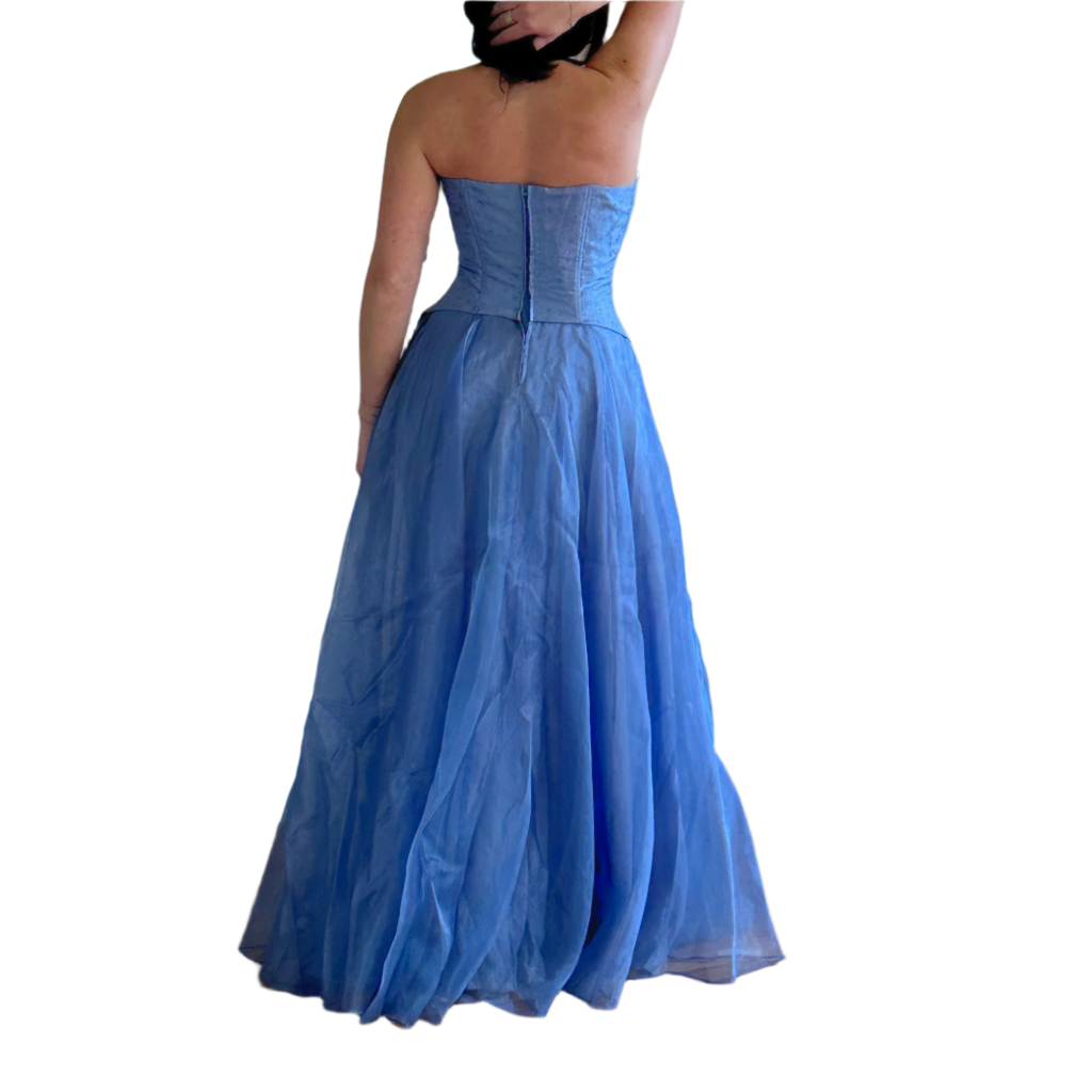 2000s Cinderella Blue Gown (M)