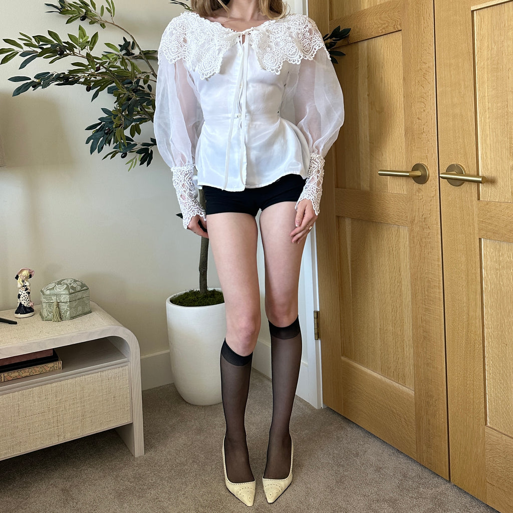 1991 Revival Romance Blouse